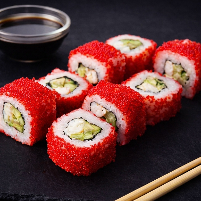 Калифорния с креветками